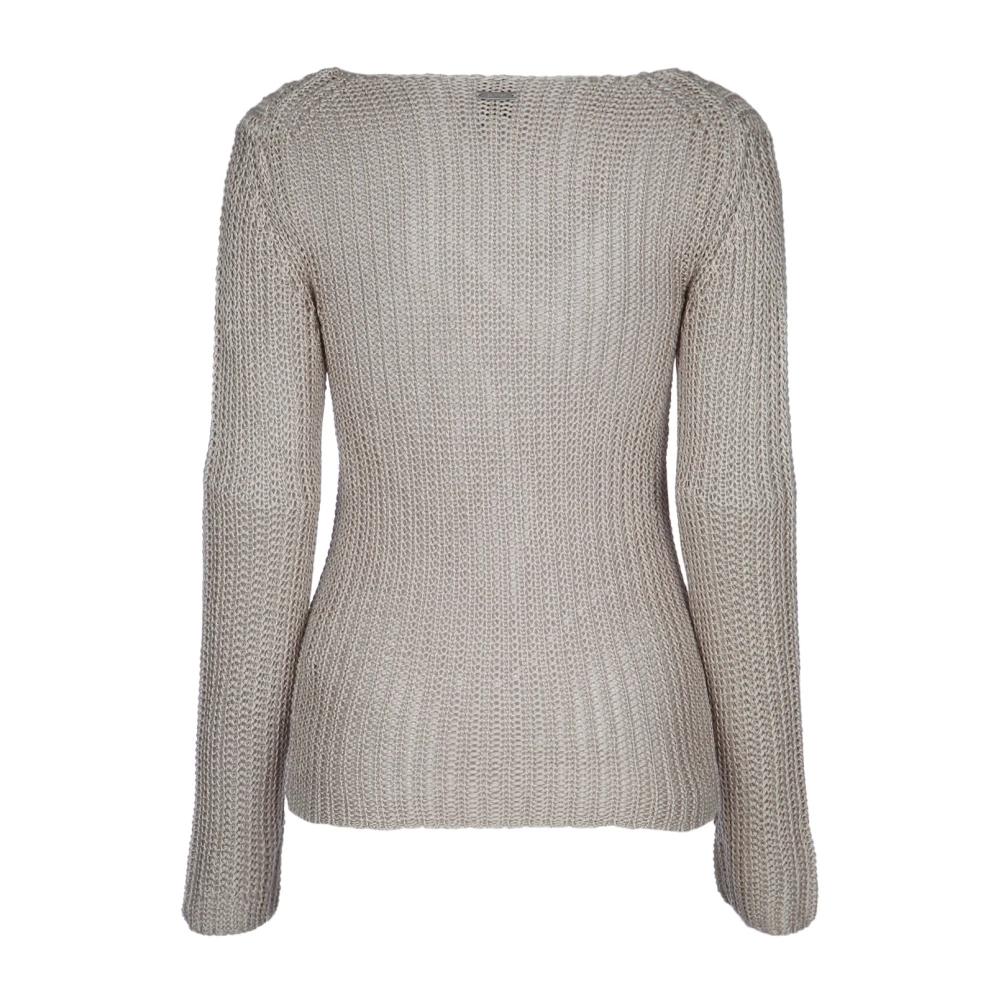 Gebreide Trui Calvin Klein Trui Grijs Calvin Klein Truien En