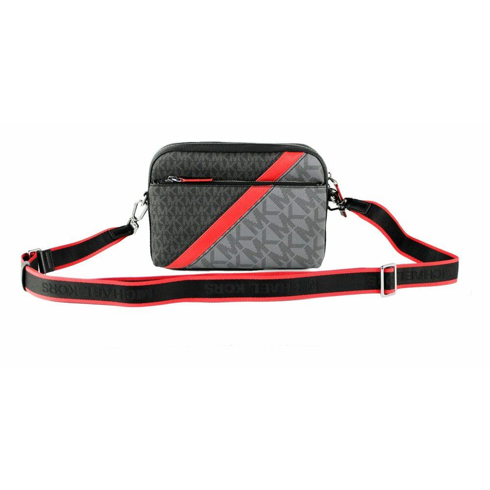 Cooper Signature Stripe Utility Crossbody Bag Michael Kors pour homme en  coloris Gris | Lyst