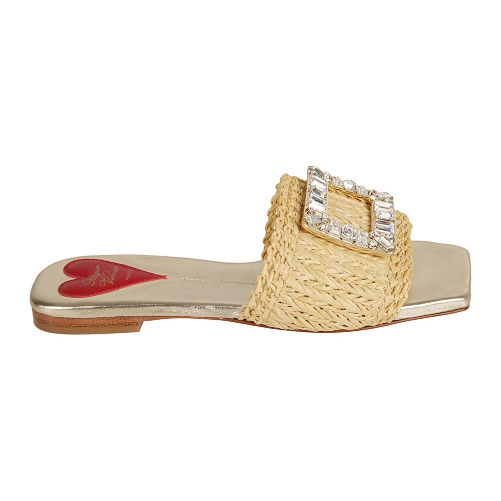 Roger Vivier Flat sandals for Women | Online Sale up to 80