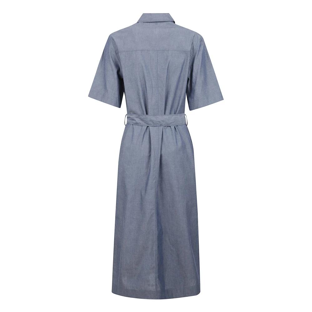 ワンピース MAISON KITSUNE SS24 SHIRT DRESS (MW01601WF0022 P625) Maison Kitsune（メゾンキツネ）の「SHIRT DRESS（シャツ