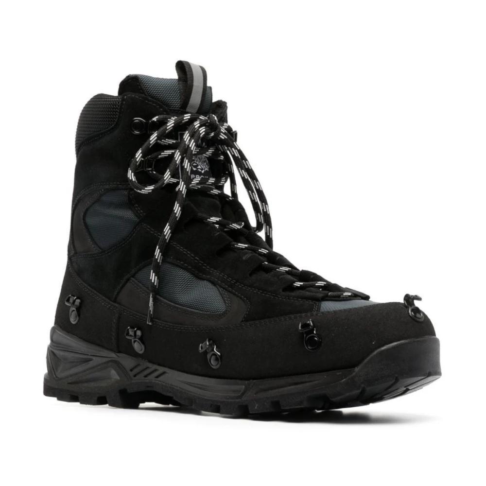 Y/Project lace-up Ankle Boots | Black | FARFETCH