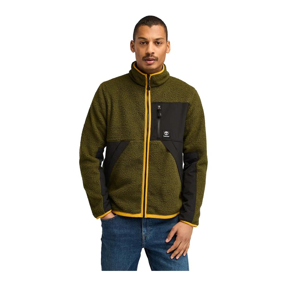 polartec timberland fleece pullover