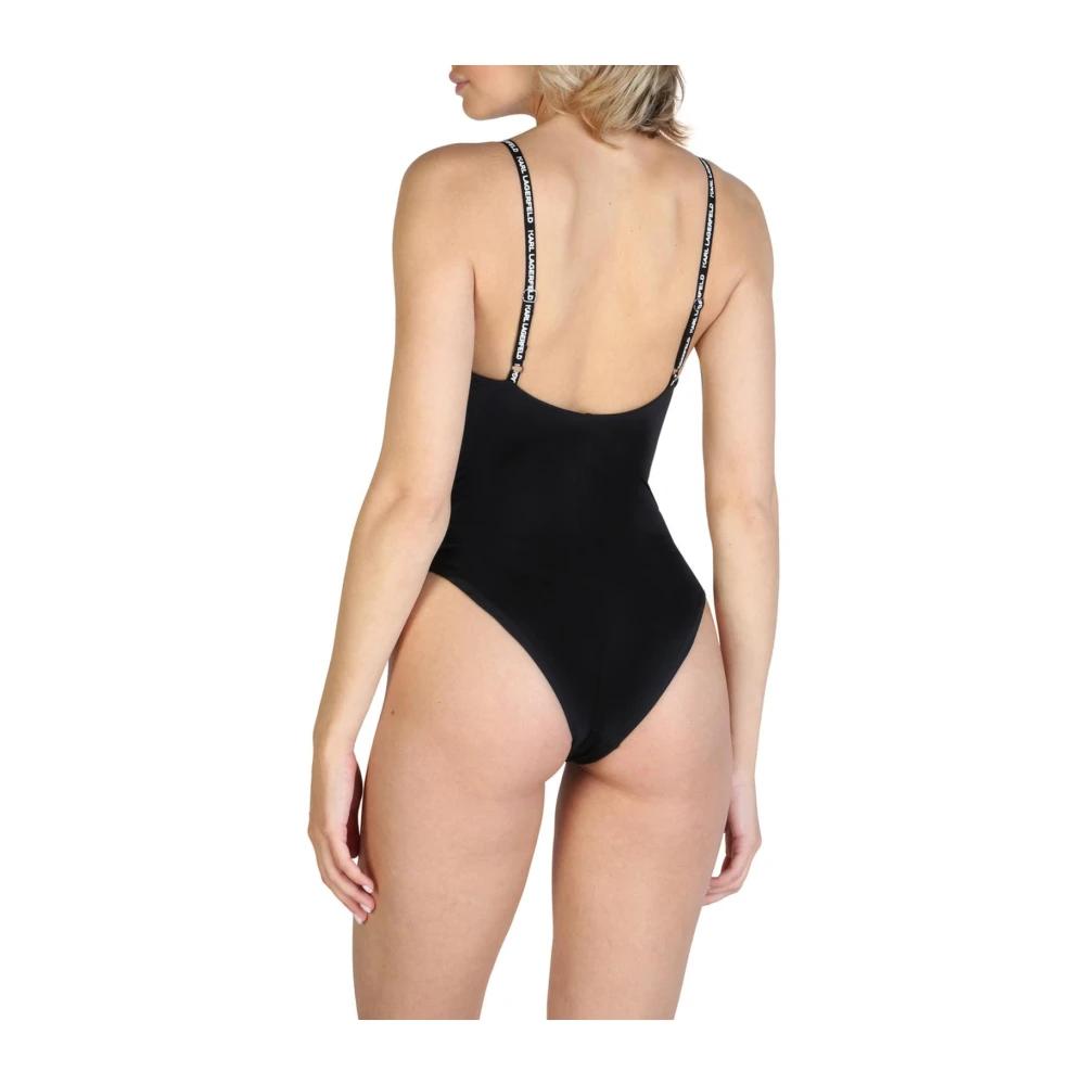 ワンピース水着 KARL LAGERFELD Women Dresses 241W2203999 Black Karl Lagerfeld One-piece swimsuits and bathing suits for