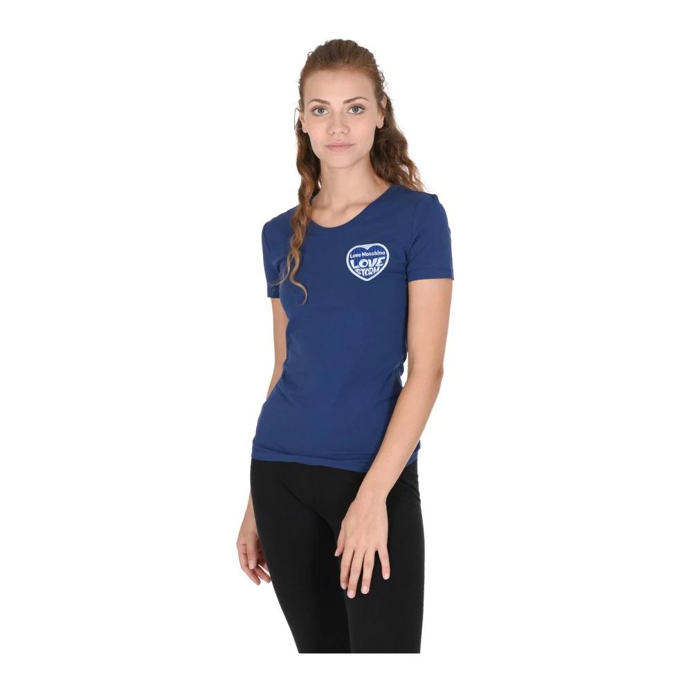 Tシャツ・カットソー MOSCHINO Women Tunic Tops V0202 05324303 BLUE Love Moschino Tops for Women | Online Sale up to 63% off | Lyst
