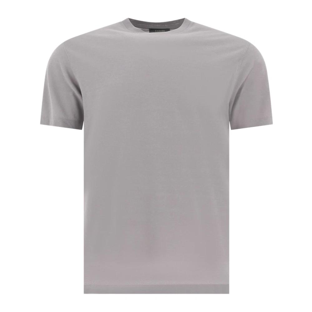 【関税&送料込】Zanone T-shirts and Polos Grey Zanone T-shirts for Men | Online Sale up to 46% off | Lyst UK