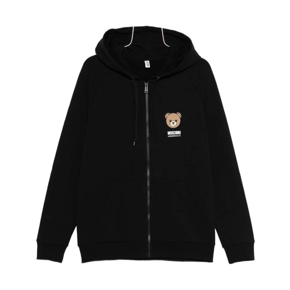 Farfetch Moschino Bear Hoodie Mens Moschino Teddy Sweatshirt New