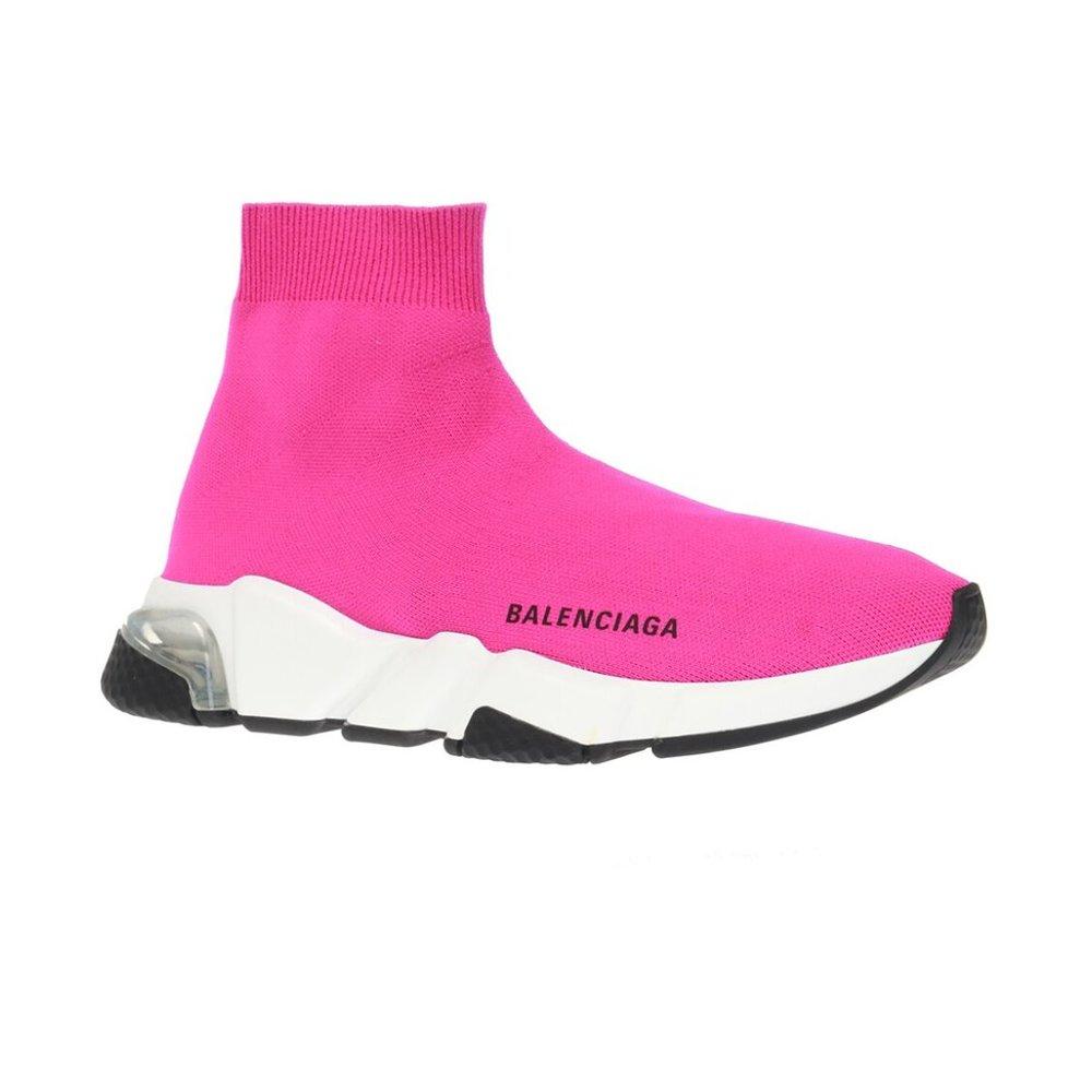Balenciaga Speed \u200b\u200bsok Sneakers in het Roze - Lyst