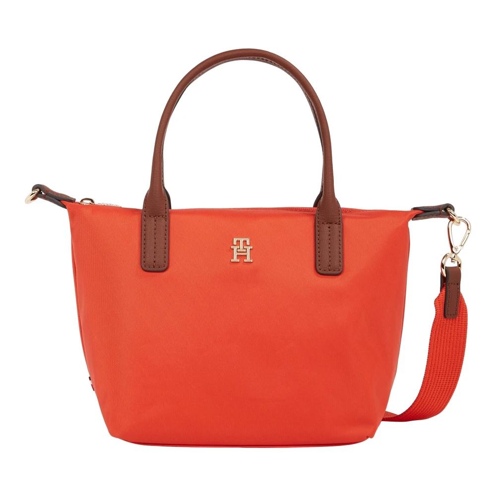 Sac A Main Tommy Hilfiger Rouge Tommy Hilfiger Sac En Toile Poppy - Main Image