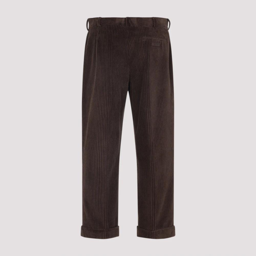Brown Moschino Pants for Women | Lyst