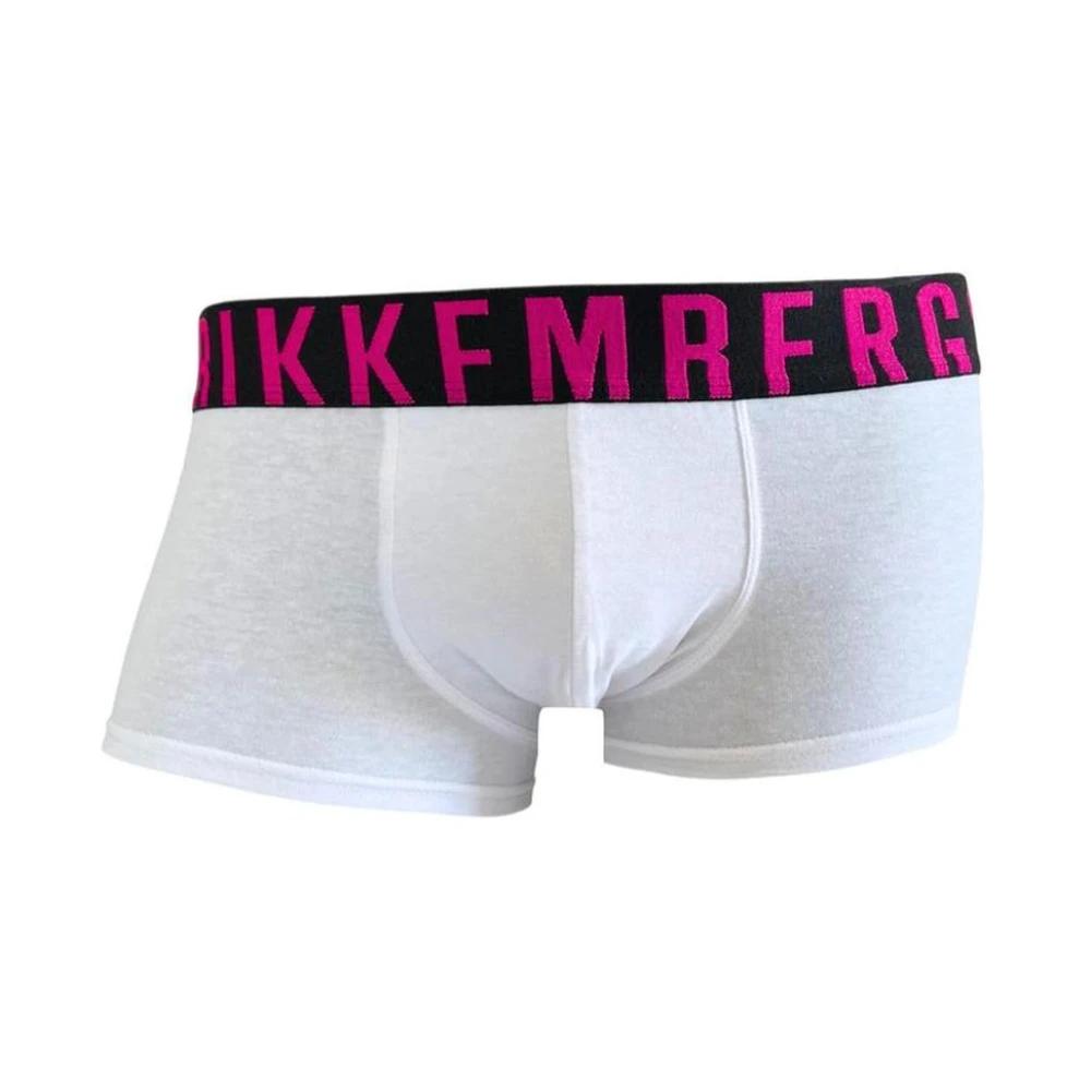 Bikkembergs Boxershorts Herren - 1 Paar Oder 2er Pack In Schwarz, Grau, Blau Oder Weiß Aus Baumwolle