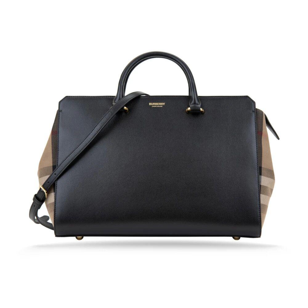Shoulder Bag Burberry Black Label 2018 NEW $1750 Burberry Smooth