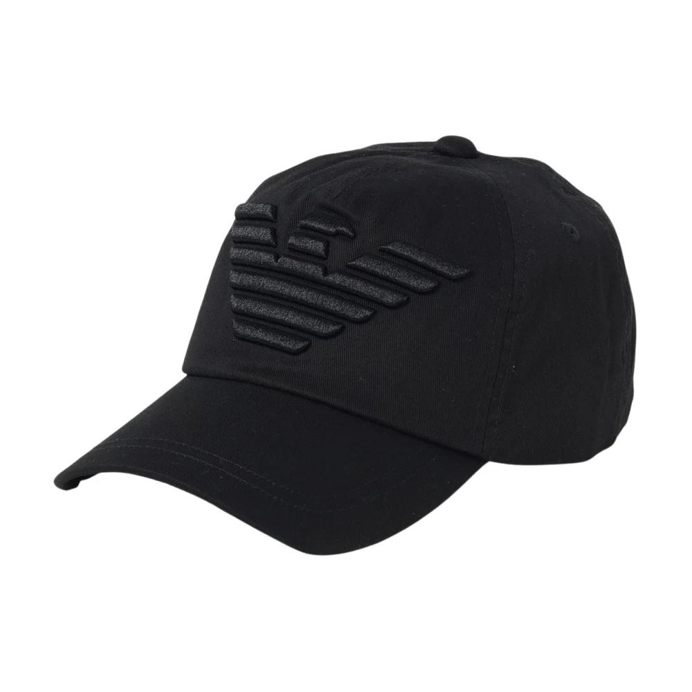 NWT $ 875 EMPORIO ARMANI hat /Accessory Black Emporio Armani Hat men - Black | 6273933F563 | GIGLIO.COM main image 4