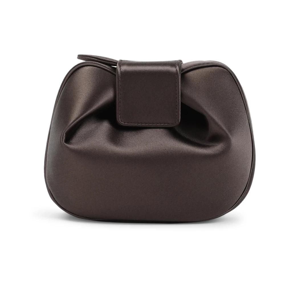 Chocolate Soft Demi Clutch Mujer Talla Gabriela Hearst de color Marron Lyst