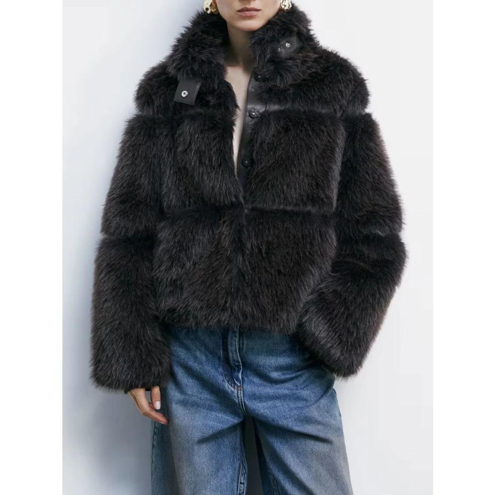 Pelliccia Woman Patrizia Pepe Pellicciotto Giacche Casual Patrizia