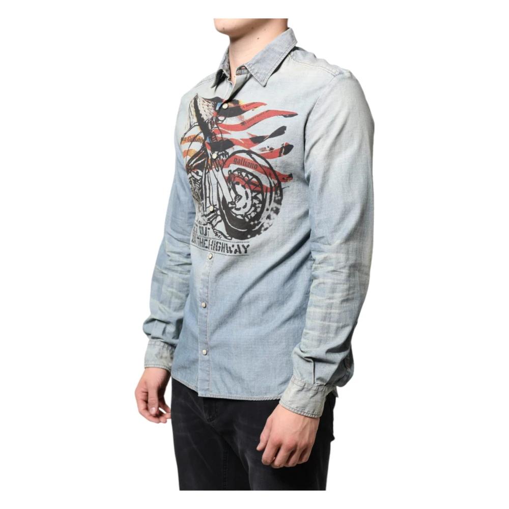 Chemise John Galliano à Manches Longues Avec Capuche - Pour Garçons - Occasion En Très Bon état