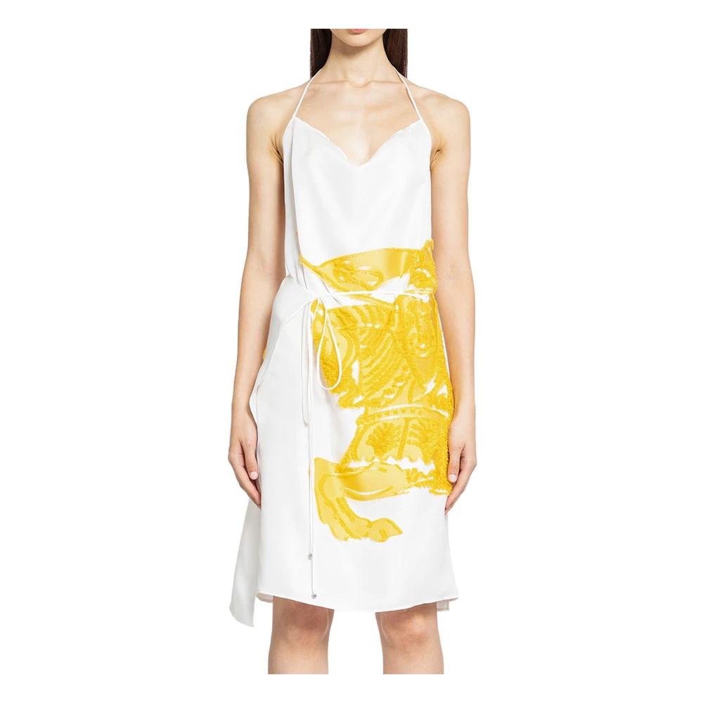 Vestidos en Amarillo de Burberry de mujer Lyst