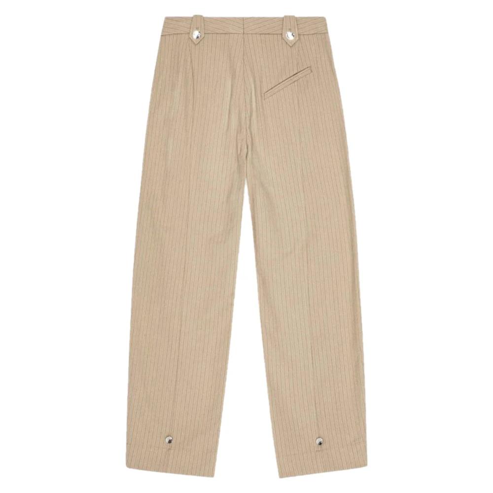 パンツ GANNI Women Straight Pants W0213 028 BEIGE W0213_6871_028_1.jpg?sw=2000