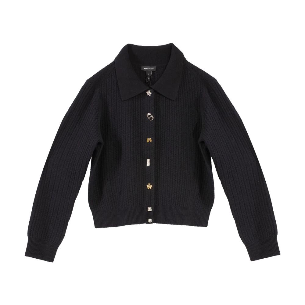 MARC JACOBS 10AW モヘアボーダーカーディガン-L（ニッティング