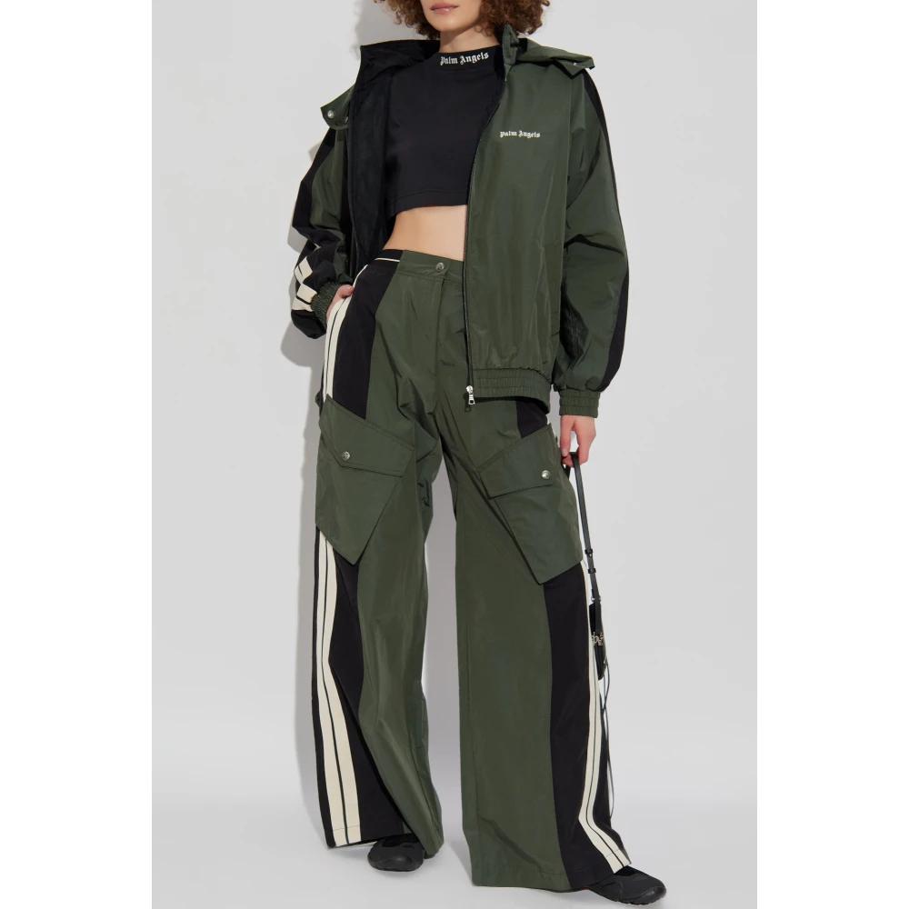 パンツ PALM ANGELS WOMEN Suit Cargo Pants Brown/Black PALM ANGELS WOMEN Suit Cargo Pants Brown/Black