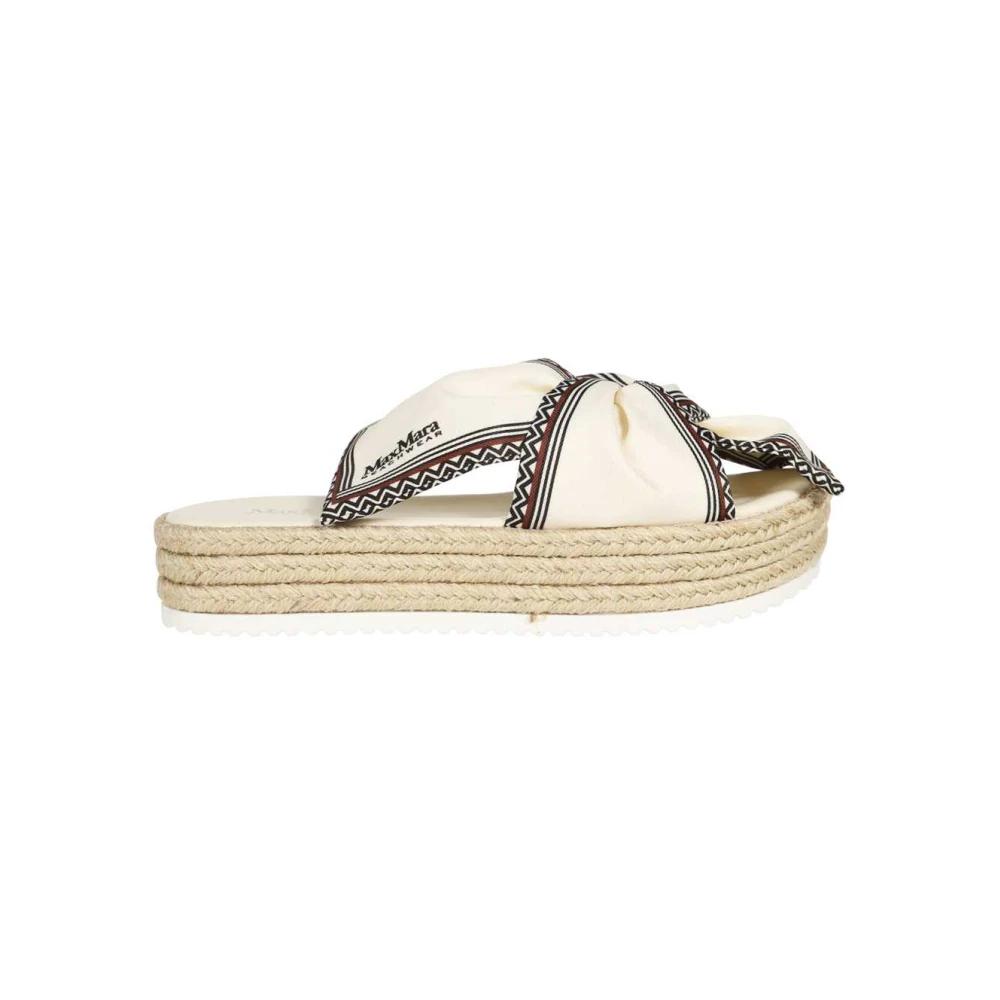 ★関税込み★ Max Mara BROWN VERAFLAT SANDALS Max Mara Brown Veraflat Sandals | italist
