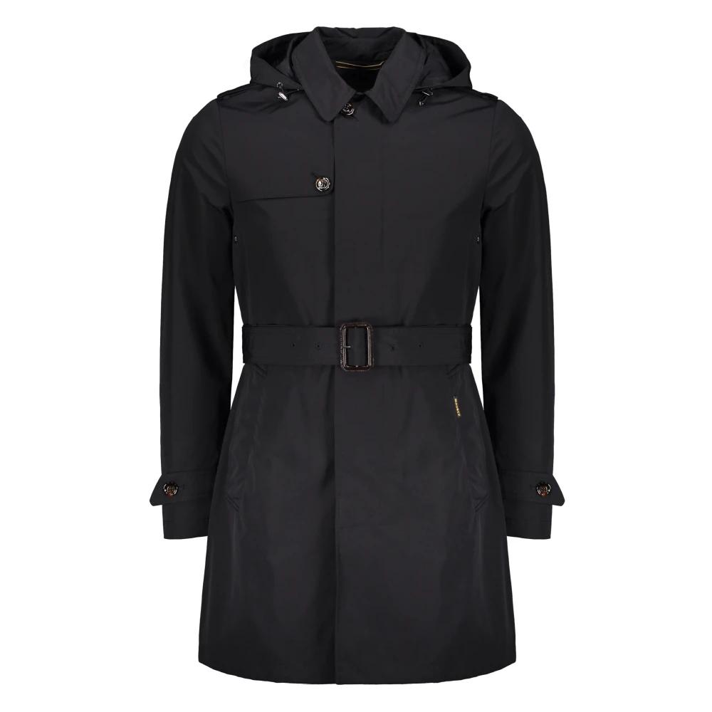 トレンチコート MOORER Men Trench Coats VITTOR KN DARK BLU Blue Moorer Trench coats for Men | Online Sale up to 50% off | Lyst