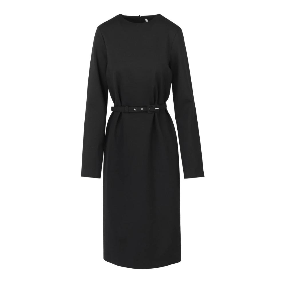 ワンピース LIVIANA CONTI Woman Dress Black L5SK63 Y69-0 LIVIANA CONTI | Black Women's Midi Dress | YOOX