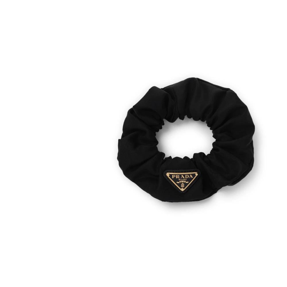 ヘアアクセサリー PRADA Woman Hair accessory Black 1IF1292DMI F0632 Black Re-nylon Hair Clip | PRADA