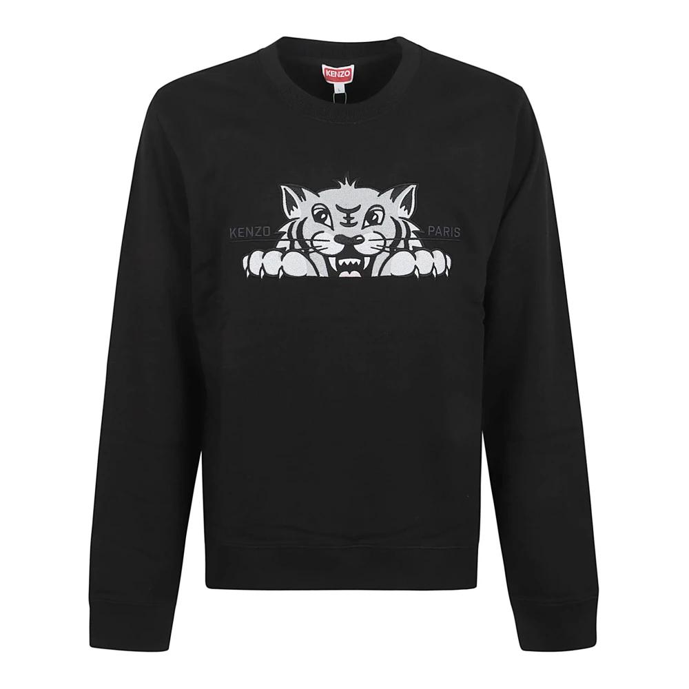 Giglio Felpa Kenzo Grigia Con Cappuccio Felpe Kenzo In Saldo Online