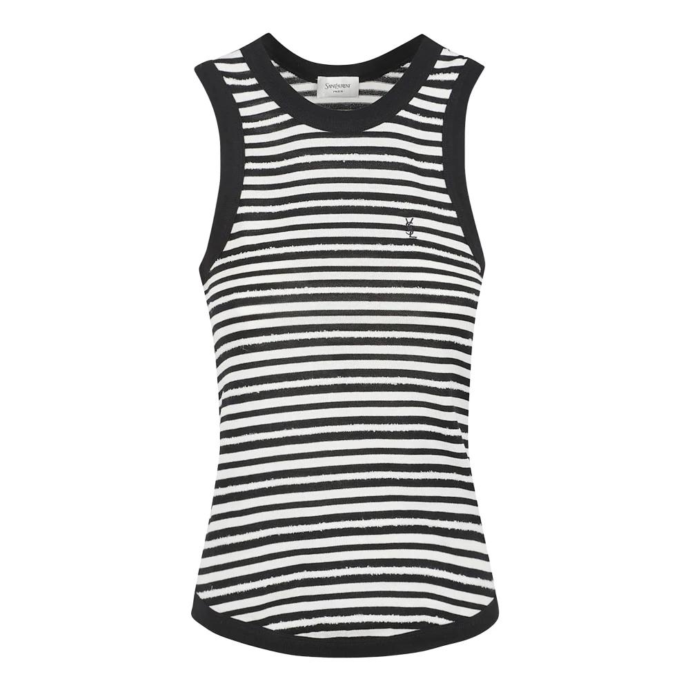 Designer Saint Laurent Striped Tank Tops for Women - Up to 34% off