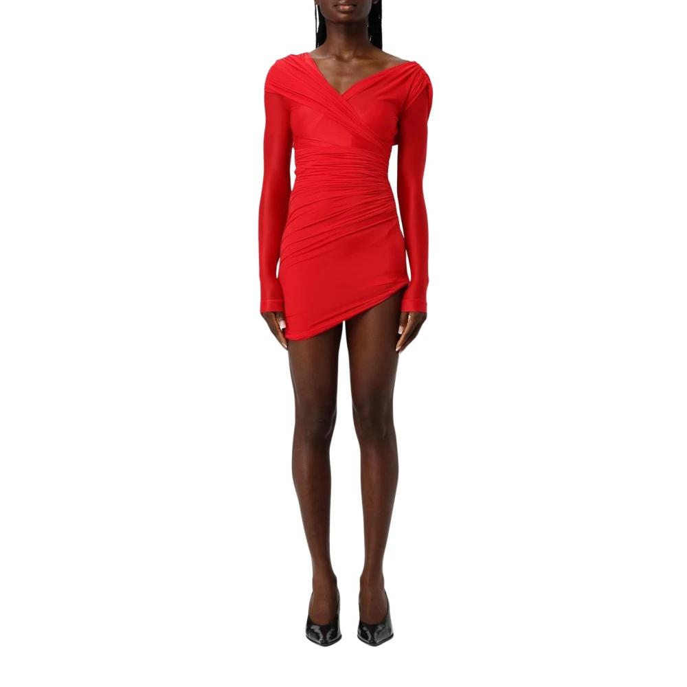 ワンピース BALENCIAGA Red stretch jersey mini dress (814343TRV97 6400) Balenciaga Red Stretch Jersey Mini Dress – LOZURI®