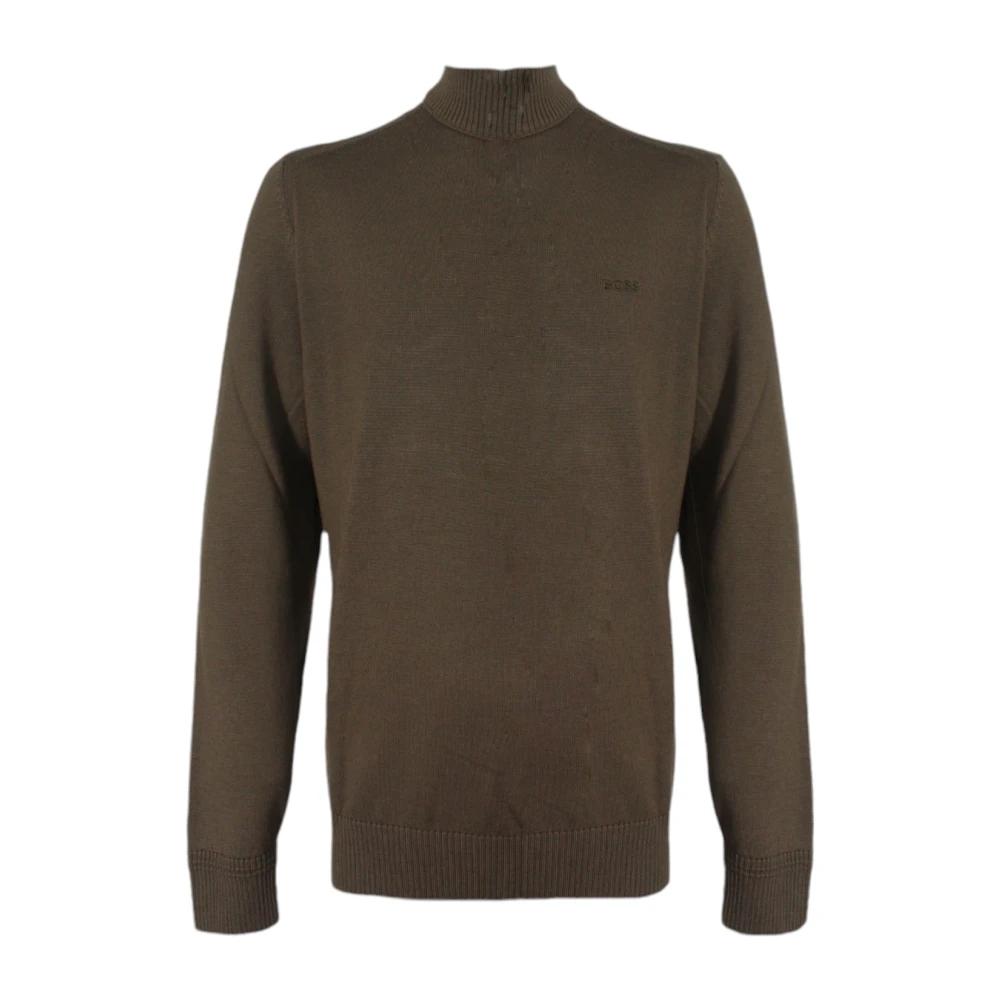 Turtleneck Sweater Rollkragen Moncler Logo Rollkragenpullover Aus