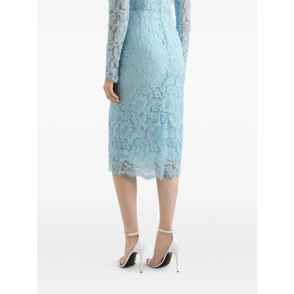Dolce & Gabbana Lace Dresses for Women | Lyst