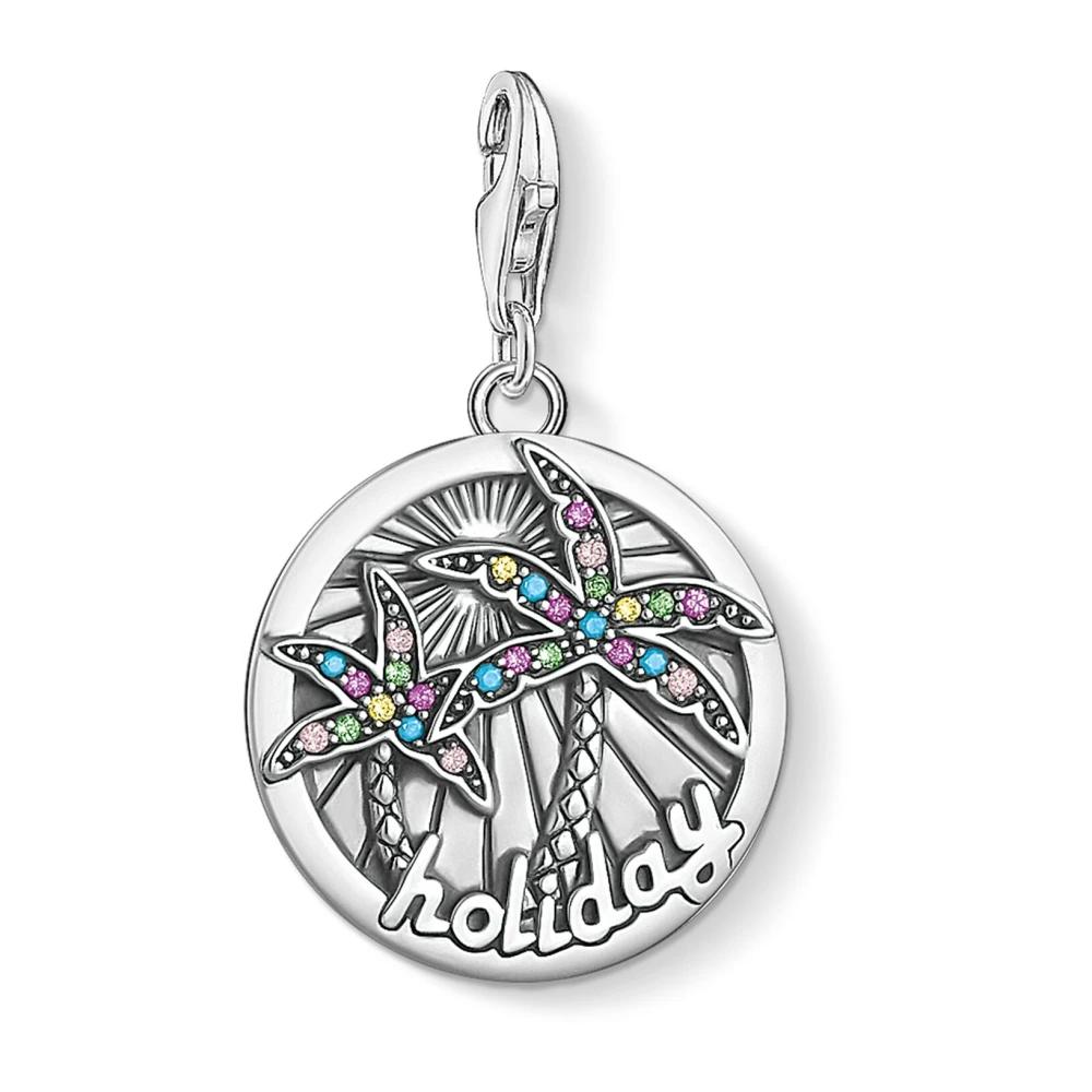 Thomas Sabo Collana Con Ciondolo In Argento 925 Per Donna, Charm Club - 5