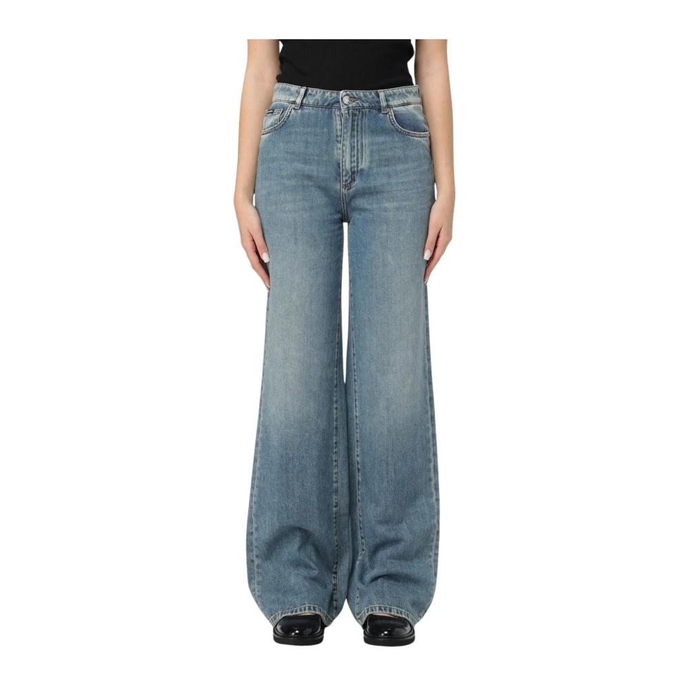 デニム・ジーパン Dolce & Gabbana Wide-leg jeans Wide-leg jeans in blue - Dolce Gabbana | Mytheresa