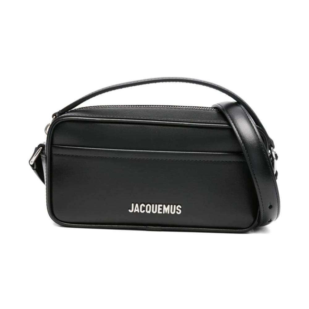 ショルダーバッグ JACQUEMUS Men Messenger Bags 235BA0923174990 BLACK Black Le Cuerda Rectangle Messenger Bag - JACQUEMUS - Russocapri