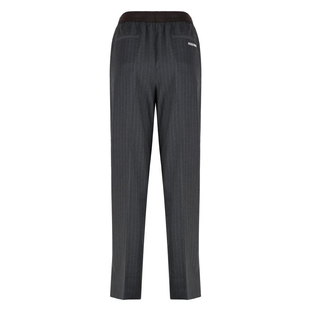 パンツ MIU MIU PANTS Miu Miu Pants for Women | Online Sale up to 35% off | Lyst