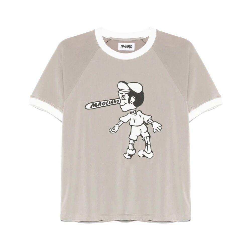Tシャツ・カットソー MAGLIANO Men T Shirts Q5801062701 White Magliano T-shirt White - ShopStyle