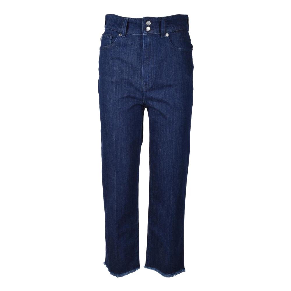 【関税＆送料込み】Moschino Straight Fit Jeans MOSCHINO JEANS straight-leg Denim Pants | Blue | FARFETCH