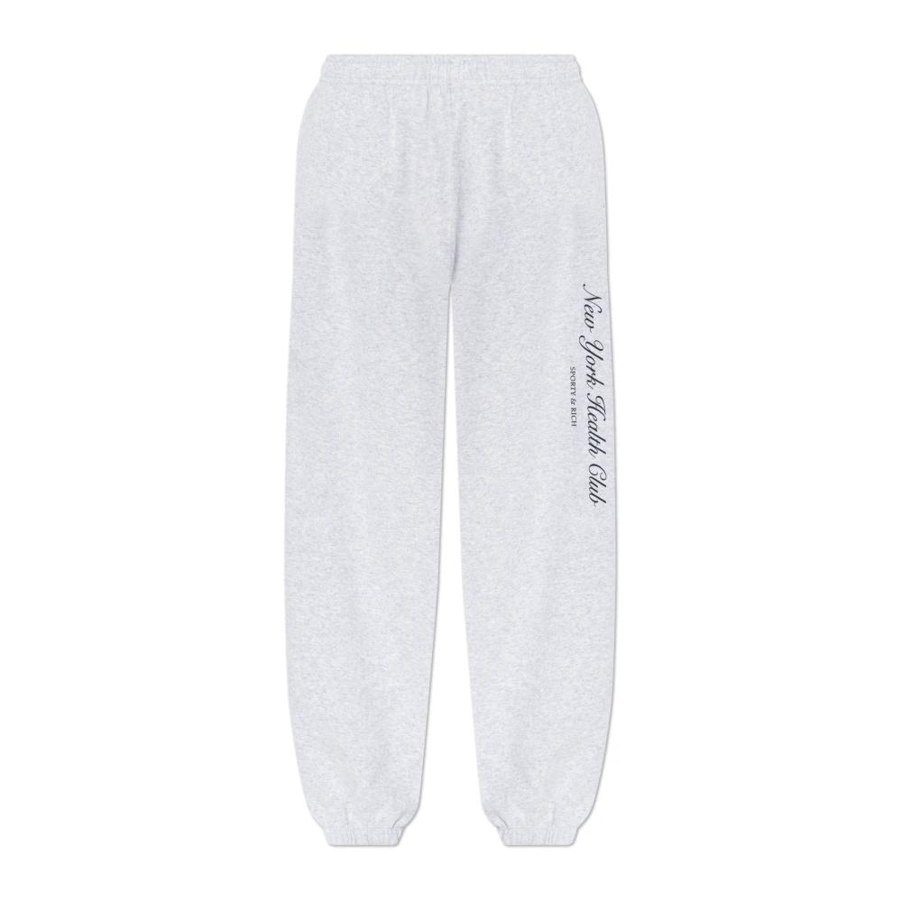 Sporty & Rich スウェットパンツ タグありSporty & Rich スポーティリッチ スウェット パンツS