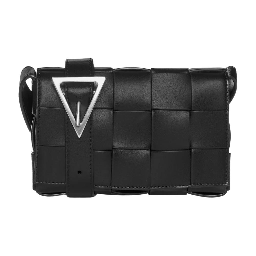Veneta Padded Cassette Bag Geflochtene Tasche Leder Bottega Veneta