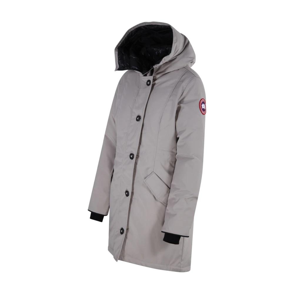 Canada Goose Rossclair parka in Grau Lyst DE