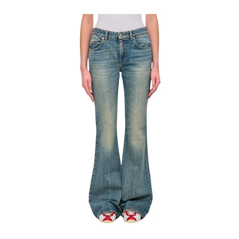 デニム・ジーパン MCQUEEN Wide leg jeans McQueen Wide-Leg Jeans | Saks Fifth Avenue