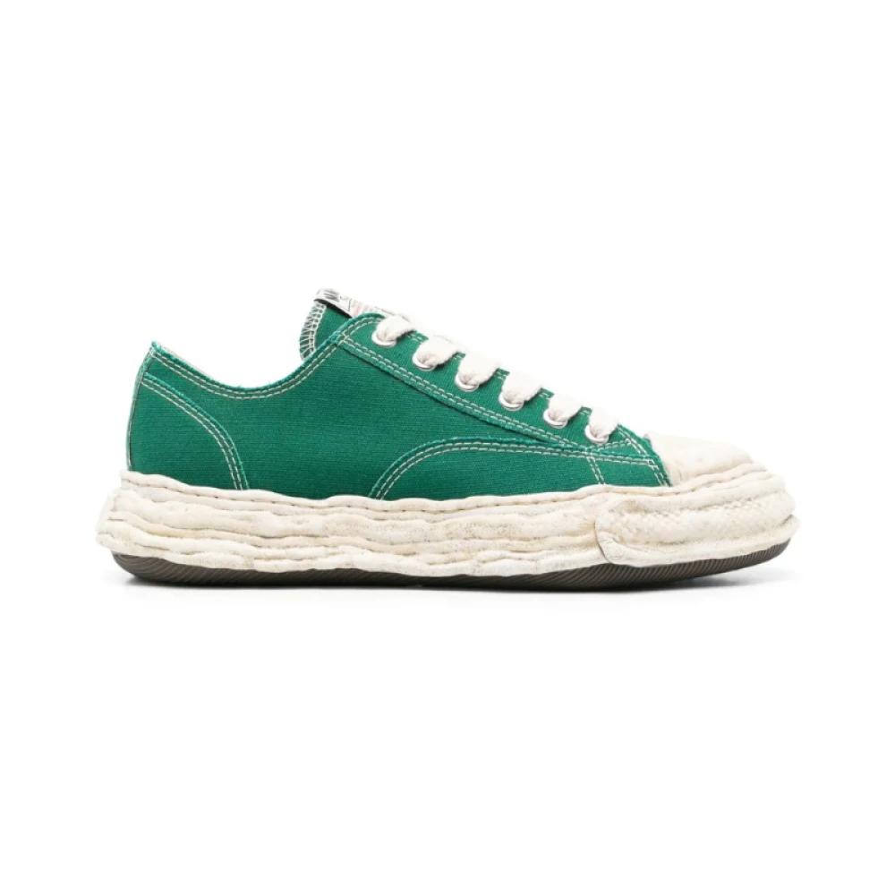 スニーカー MAISON MIHARA YASUHIRO 'Charles' sneakers Green Maison Mihara Yasuhiro High Top Lace Up Sneaker in Green