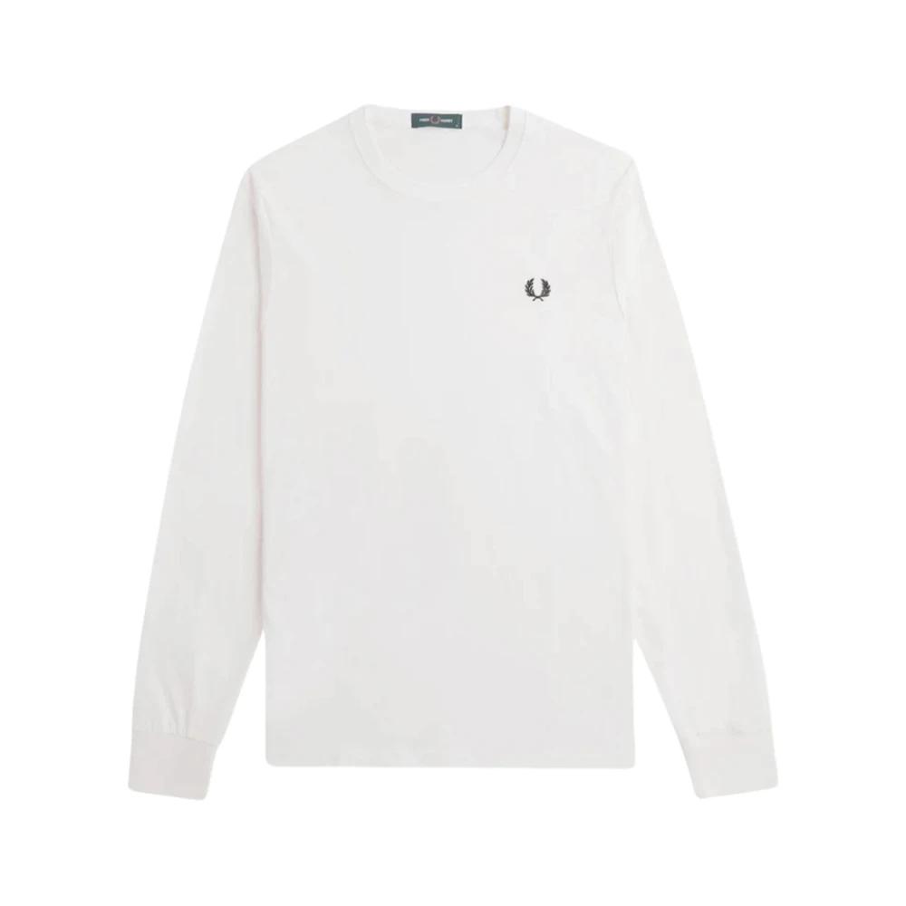 【FRED PERRY】Long sleeves Crew Neck T-shirt ☆大人気☆ Fred Perry Long-sleeve t-shirts for Men | Online Sale up to