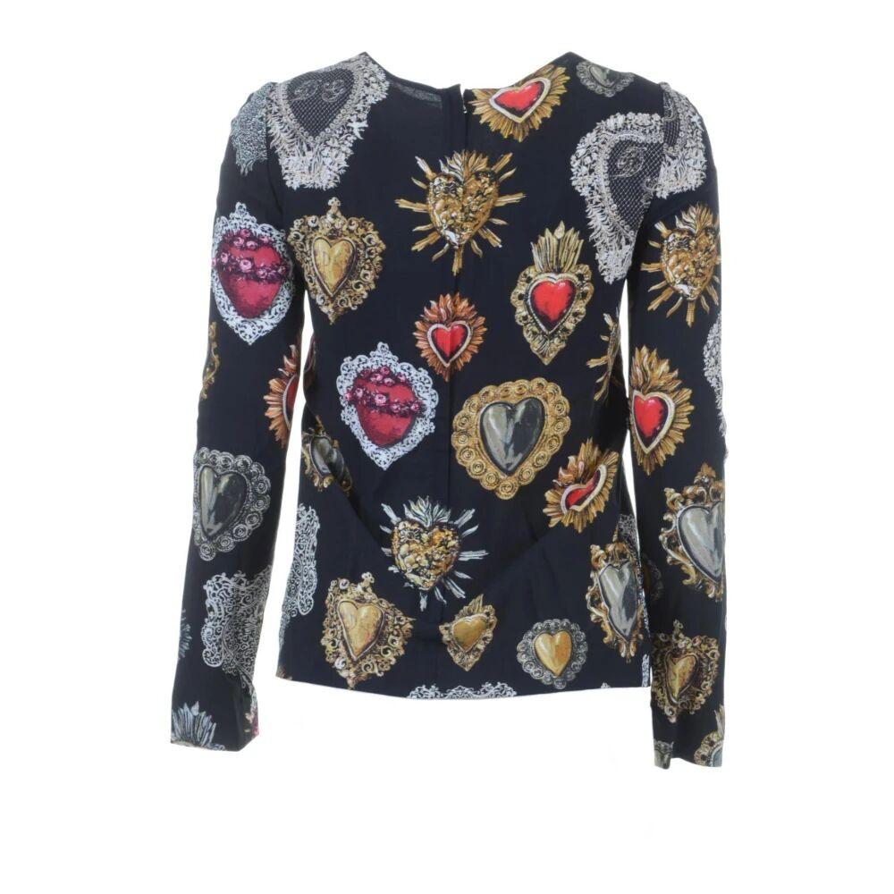 Dolce & Gabbana leopard-print long-sleeve T-shirt | Neutrals