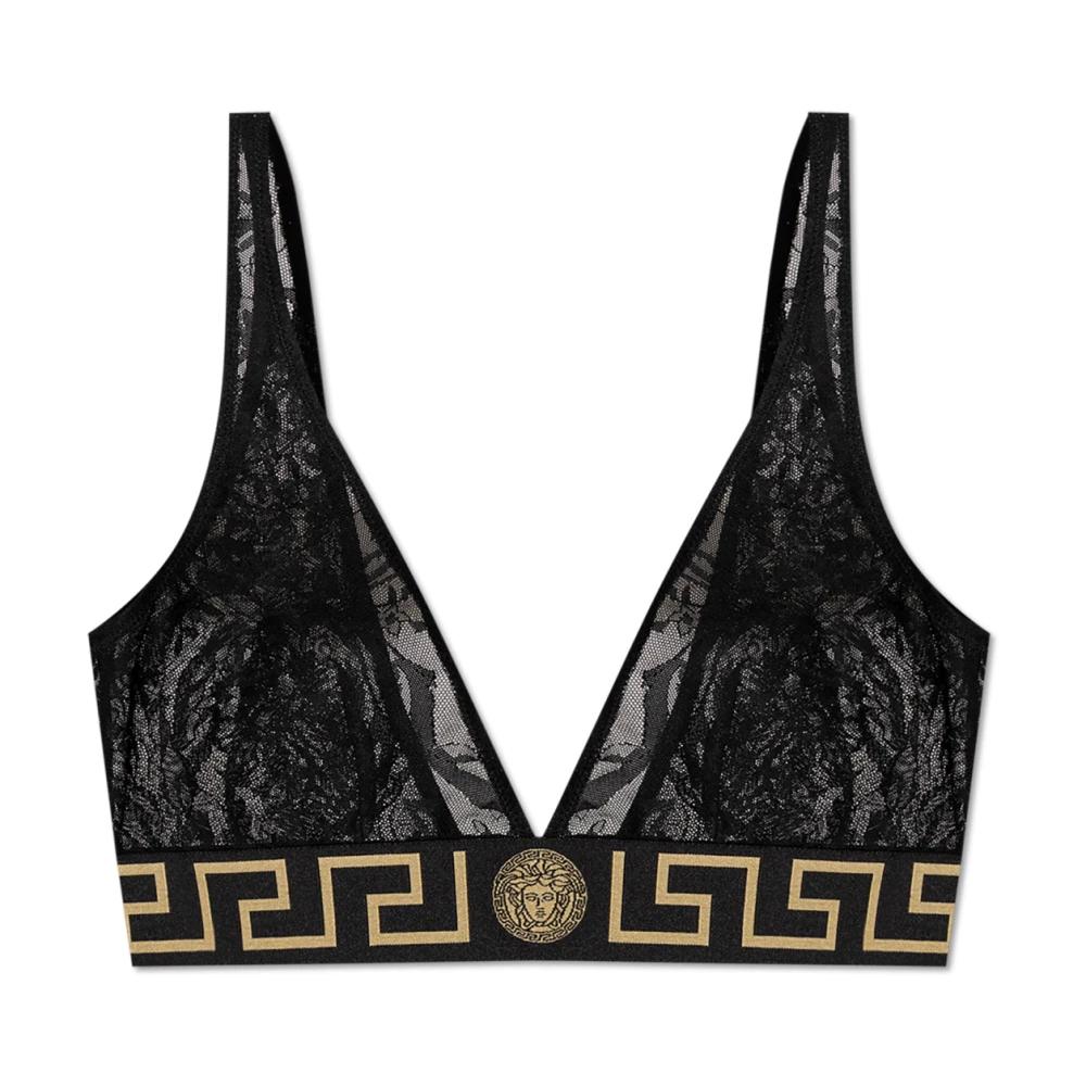 ブラジャー VERSACE Bras and tops Greca Border Triangle Bralette | VERSACE US
