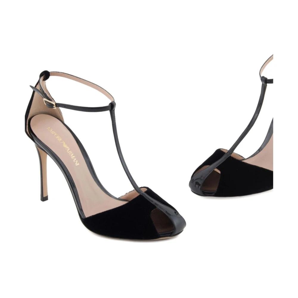 Ankle Strap High Heels Armani Emporio Armani High Heel Sandals In