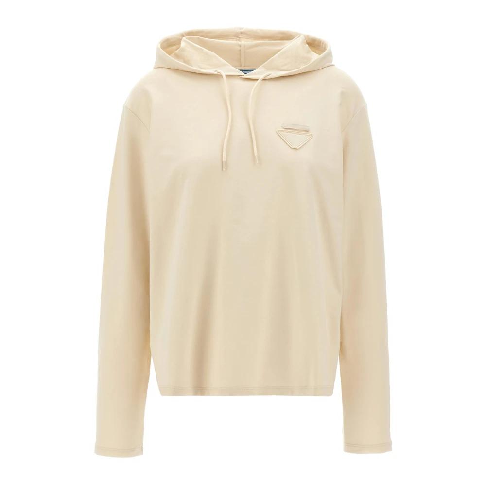 Prada Hoodies in Natural Lyst UK