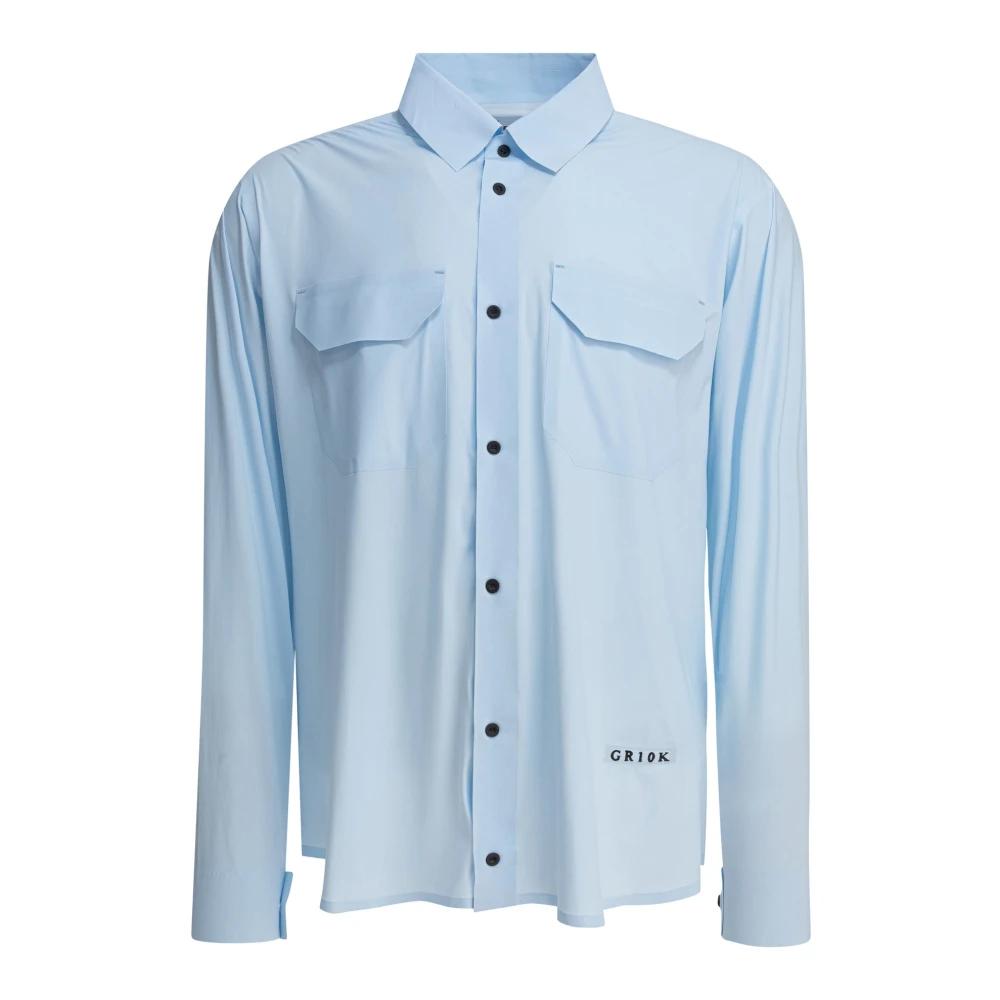 トップス GR10K ULTRASOUND L/S IMITATION TAPEDPOLO GR10K Polo shirts for Men | Online Sale up to 65% off | Lyst