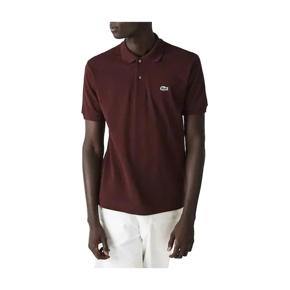 Lacoste brown polo shirt hot sale